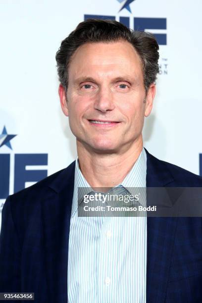 Tony Goldwyn attends the Entertainment Industry Foundation 75th Anniversary Party hosted by Tony and John Goldwyn on March 20, 2018 in West...