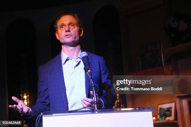Tony Goldwyn attends the Entertainment Industry Foundation 75th Anniversary Party hosted by Tony and John Goldwyn on March 20, 2018 in West...