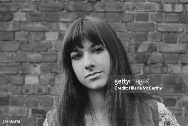British actress and singer-songwriter Sonja Kristina, cast member of rock musical 'Hair', UK, 7th October 1968.