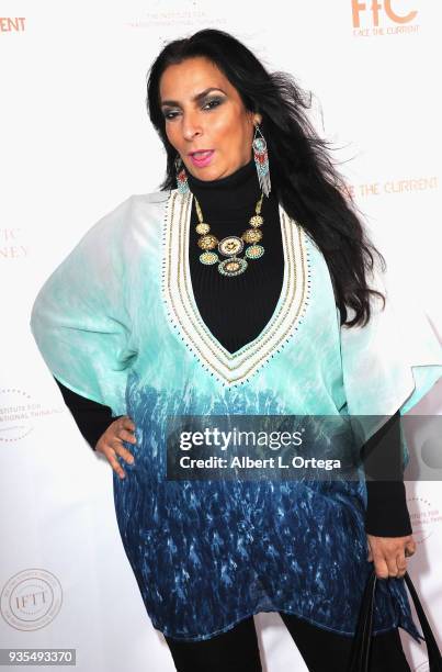 Actress Alice Amter attends The Launch Of The Institute For Transformational Thinking held at Mystic Journey Crystal Gallery on March 17, 2018 in...