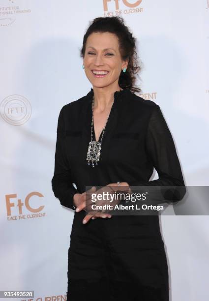Actress Nancy La Scala attends The Launch Of The Institute For Transformational Thinking held at Mystic Journey Crystal Gallery on March 17, 2018 in...