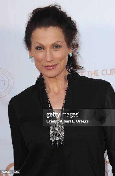 Actress Nancy La Scala attends The Launch Of The Institute For Transformational Thinking held at Mystic Journey Crystal Gallery on March 17, 2018 in...