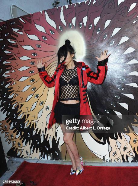 Actress Bai Ling attends The Launch Of The Institute For Transformational Thinking held at Mystic Journey Crystal Gallery on March 17, 2018 in...