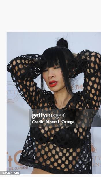 Actress Bai Ling attends The Launch Of The Institute For Transformational Thinking held at Mystic Journey Crystal Gallery on March 17, 2018 in...