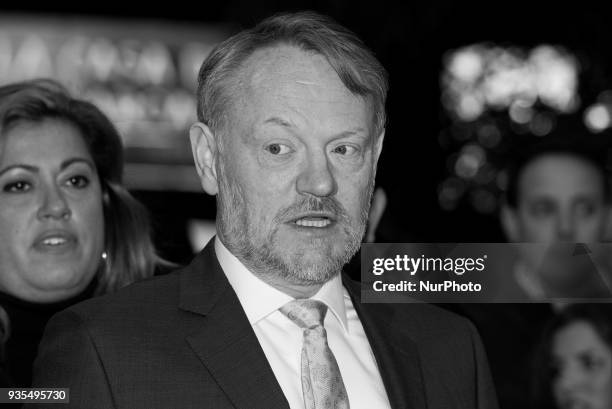 Jared Harris attends 'The Terror' AMC serie premiere in Madrid on March 20, 2018