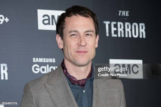 Tobias Menzies attends 'The Terror' AMC serie premiere in Madrid on March 20, 2018