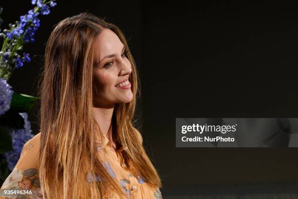 The model Helen Lindes attends the presentation of 'No hay trabajo igual' by DODOT in Madrid. Spain. March 20, 2018