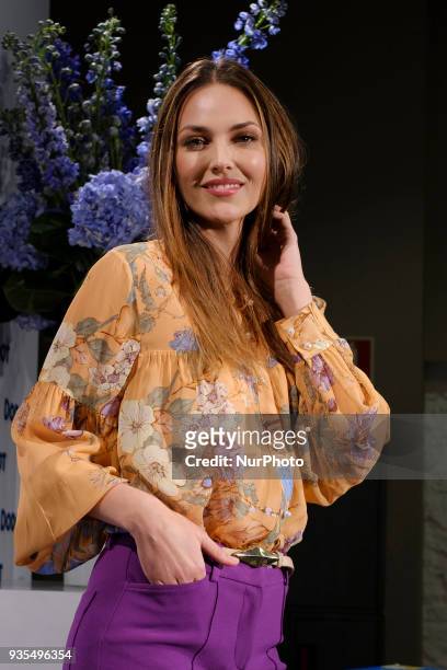 The model Helen Lindes attends the presentation of 'No hay trabajo igual' by DODOT in Madrid. Spain. March 20, 2018