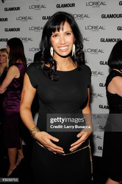 Padma Lakshmi attends the The 2009 Women of the Year hosted by Glamour Magazine at Carnegie Hall on November 9, 2009 in New York City.