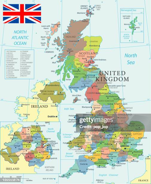 28 - united kingdom - color2 10 - birmingham-england stock illustrations