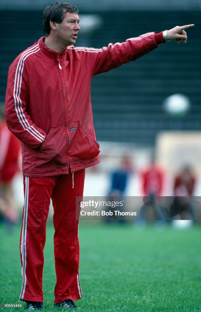 European Cup Winners Cup Final - Alex Ferguson