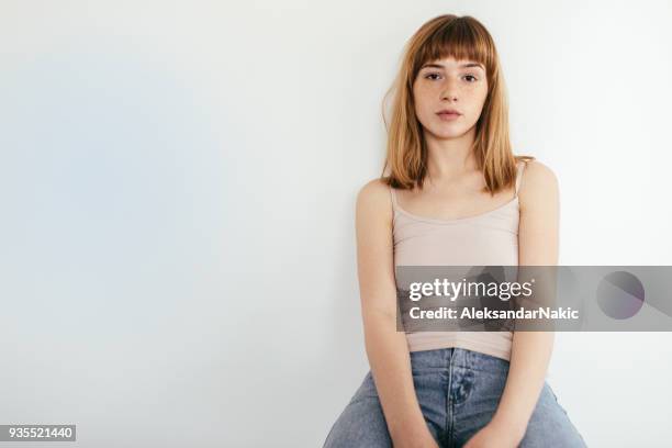 portrait of a confident woman - vest stock pictures, royalty-free photos & images