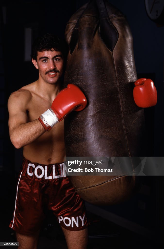 George Ralph Collin British Welterweight boxer, George Collins, circa 1988. News Photo ...