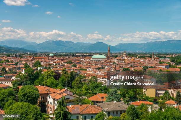 vicenza cityscape - vicenza bildbanksfoton och bilder