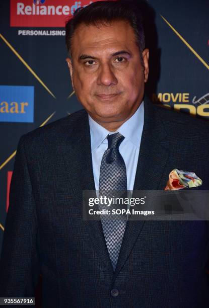 Indian film actor Boman Irani attend the Red carpet event of 'News18 REEL Movie Awards' at hotel Taj Lands End, Bandra in Mumbai.