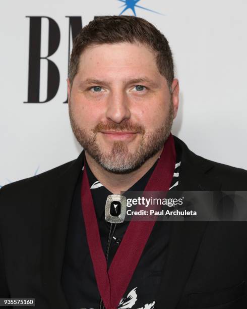 Songwriter Marty James attends the 25th annual BMI Latin Awards at the Beverly Wilshire Four Seasons Hotel on March 20, 2018 in Beverly Hills,...