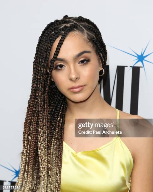 Singer Sammi Sanchez attends the 25th annual BMI Latin Awards at the Beverly Wilshire Four Seasons Hotel on March 20, 2018 in Beverly Hills,...