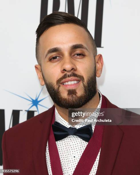 Composer Eric Perez Soto attends the 25th annual BMI Latin Awards at the Beverly Wilshire Four Seasons Hotel on March 20, 2018 in Beverly Hills,...