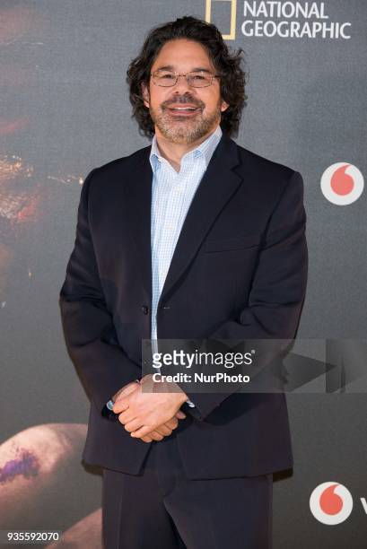 Ken Biller attends the 'Genius: Picasso' serie photocall at Westin Palace hotel in Madrid on March 21, 2018