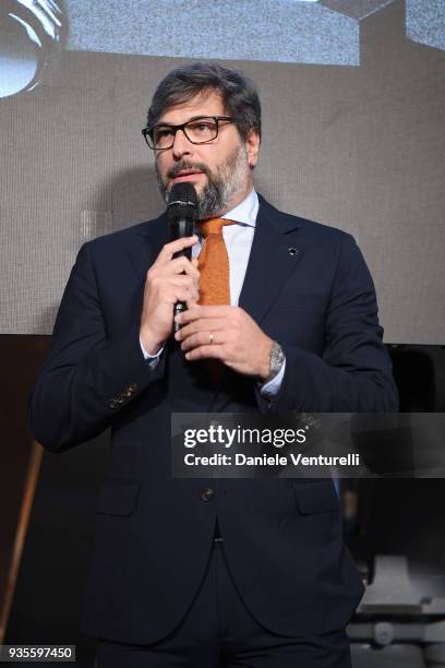 Guido Terreni attends Bvlgari Press Conference At Baselworld 2018 on March 21, 2018 in Basel, Switzerland.