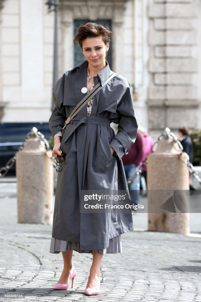 62. David Di Donatello - Nominees Arrivals At Quirinale