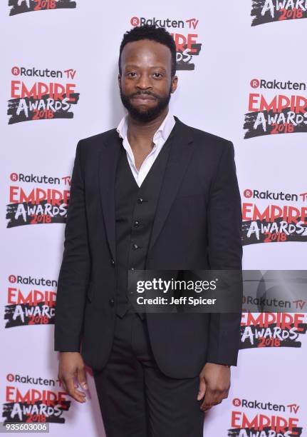 Clifford Samuel attends the Rakuten TV EMPIRE Awards 2018 at The Roundhouse on March 18, 2018 in London, England.