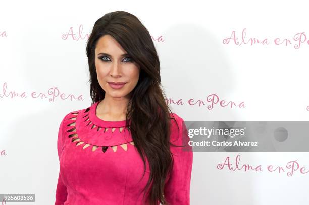 Pilar Rubio presents 'Alma en Pena' new collection on March 21, 2018 in Madrid, Spain.