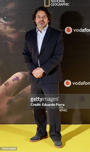 Director Kenneth Biller attends the 'Genius Picasso' photocall at Palace hotel on March 21, 2018 in Madrid, Spain.