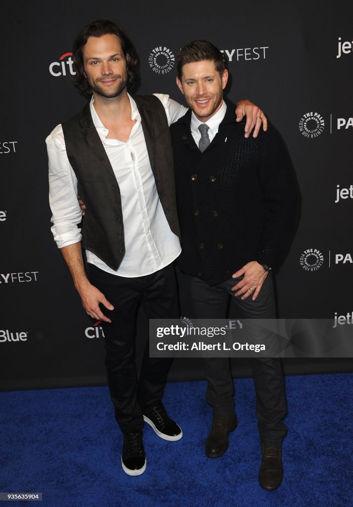The Paley Center For Media's 35th Annual PaleyFest Los Angeles - "Supernatural" - Arrivals