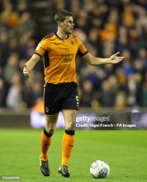 Wolverhampton Wanderers' Ryan Bennett