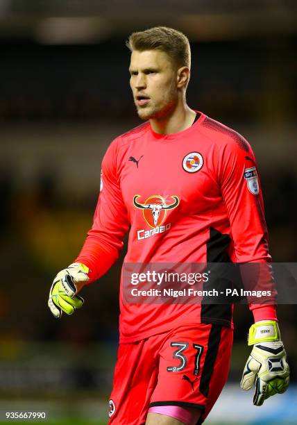 Reading goalkeeper Anssi Jaakkola