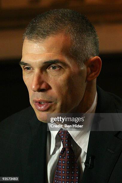 Sportsman of the Year Joe Girardi attends the March of Dimes' Sportman and Sportswoman of the Year luncheon at The Waldorf=Astoria on December 2,...