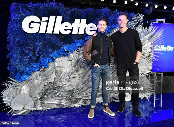 Gillette, guest host Justin Hartley and men's style influencer Adam Gallagher share the top grooming trends of 2018 with a declaration that "one...