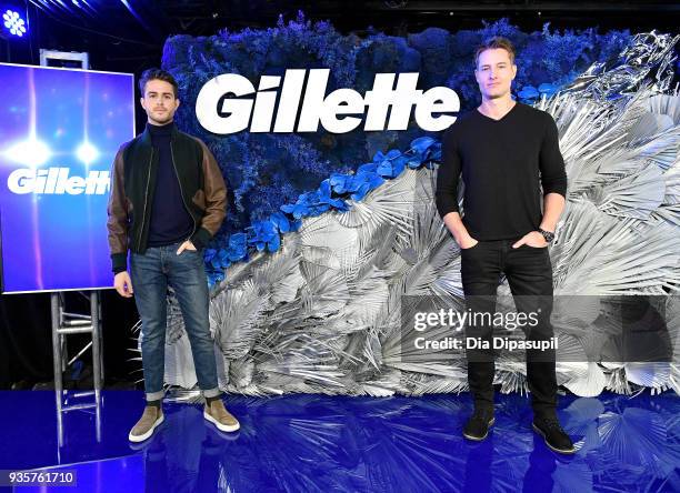 Gillette, guest host Justin Hartley and men's style influencer Adam Gallagher share the top grooming trends of 2018 with a declaration that "one...