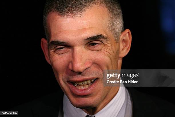 Sportsman of the Year Joe Girardi attends the March of Dimes' Sportman and Sportswoman of the Year luncheon at The Waldorf=Astoria on December 2,...