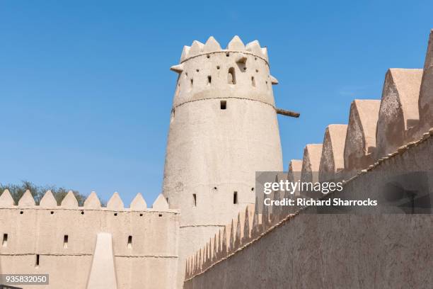 al jahili fort (qasr al jahili), al ain, united arab emirates - tradition stock pictures, royalty-free photos & images