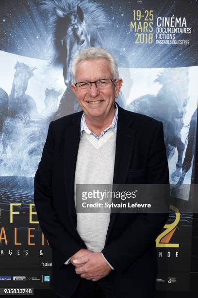 Director Keith Scholey poses during Valenciennes Film Festival on March 21, 2018 in Valenciennes, France.