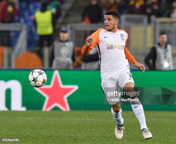 Taison during the Champions League football match A.S. Roma vs Shakhtar Donetsk at the Olympic Stadium in Rome, on march 13, 2018.