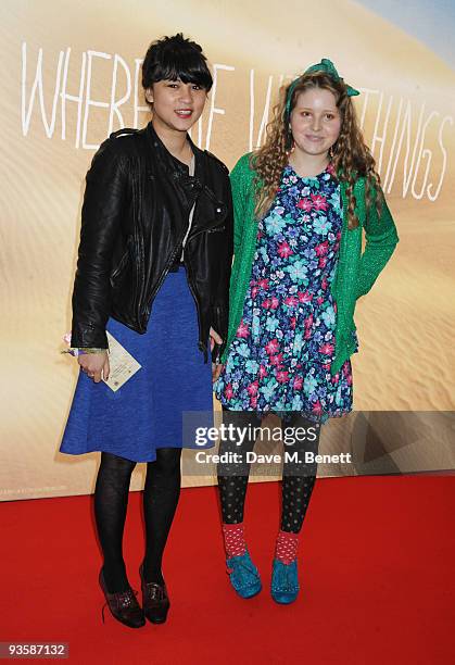 Jessie Cave attends the UK premiere of 'Where The Wild Things Are', at Vue West End on December 2, 2009 in London, England.
