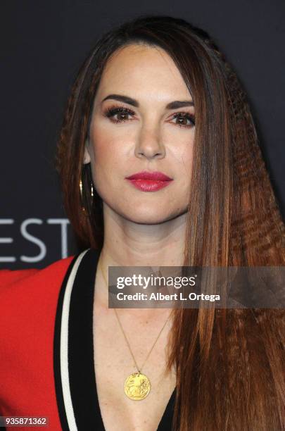 Actress Danneel Ackles attends The Paley Center For Media's 35th Annual PaleyFest Los Angeles - "Supernatural" held at Dolby Theatre on March 20,...