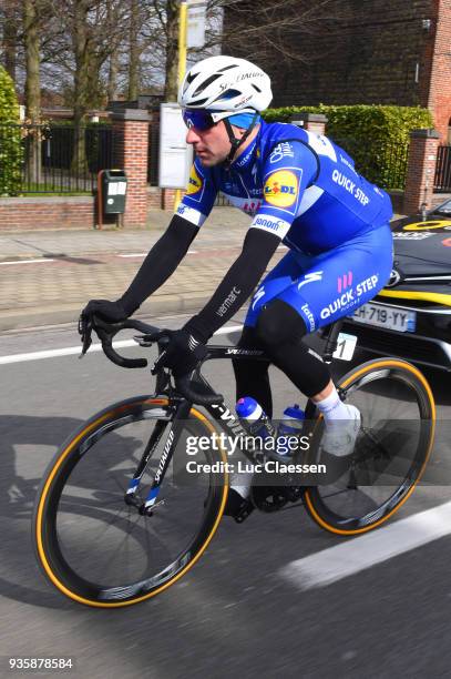 Elia Viviani of Italy and Team Quick-Step Floors of Belgium / Fans / Public / during the 42nd 3 Days De Panne 2018 a 202,4km race from Brugge to De...