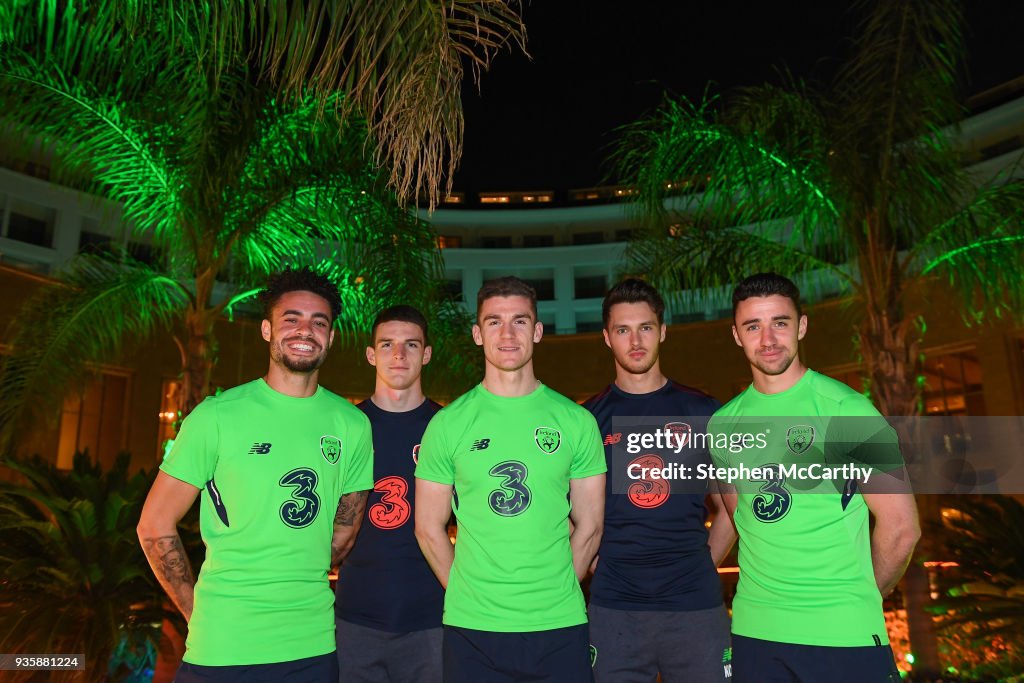 Republic of Ireland Squad Training & Press Conference