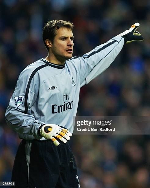 Chelsea goalkeeper Carlo Cudicini during the AXA FA Cup Semi Final match between Chelsea and Fulham at Villa Park, Birmingham. Chelsea won the match...