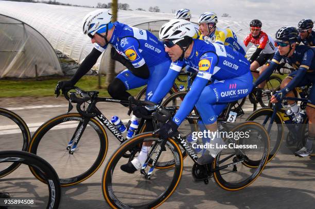 Elia Viviani of Italy and Team Quick Step / Maximiliano Ariel Richeze of Argentina and Team Quick Step / during the 42nd 3 Days De Panne 2018 a...