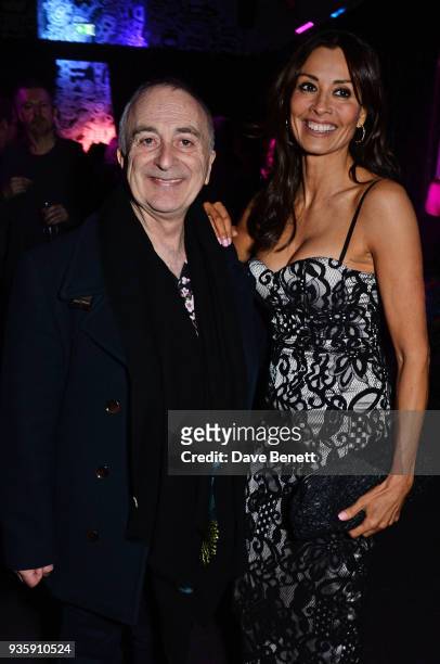 Tony Robinson and Melanie Sykes attend The Perfumer's Story evening of Scentsory delights hosted by Aures London & Azzi Glasser at Sensorium on March...
