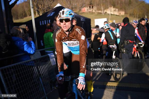 Arrival / Pierre Latour of France and Team AG2R La Mondiale / during the 98th Volta Ciclista a Catalunya 2018, Stage 3 a 153km stage from Sant Cugat...