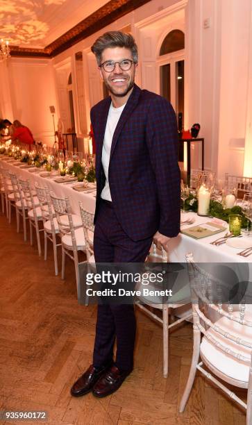 Darren Kennedy attends the House of Fraser SS18 launch dinner at One Belgravia on March 21, 2018 in London, England.