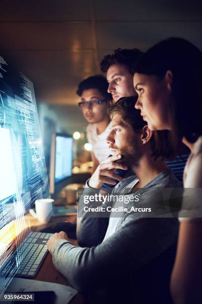 on a mission to complete the code - computer programmer stock pictures, royalty-free photos & images