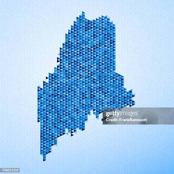 Blue&me Map 70 Maine Clip Art High Res Illustrations - Getty Images
