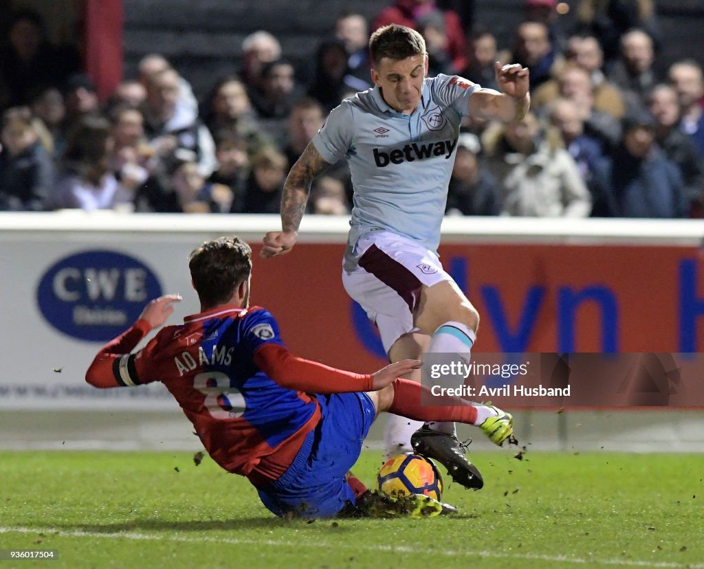 Dagenham and Redbridge v West Ham United: Friendly